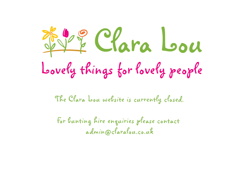 The Clara Lou website is now closed